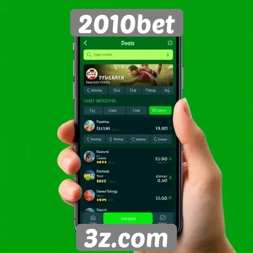 Revisão das funcionalidades mobile do 2010bet